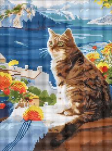 Diamond Painting - Ein verträumtes Kätzchen ©art_selena_ua