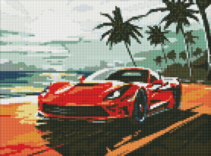 Diamond Painting - Ein Ausflug entlang der Küste ©art_selena_ua