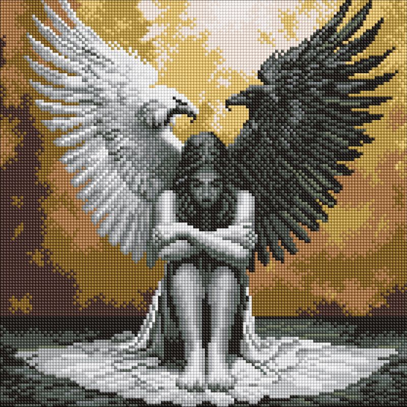 Diamond Painting - Zwei Seiten der Seele ©art_selena_ua