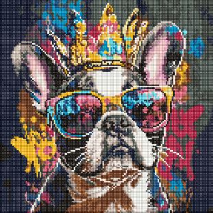 Diamond Painting - Helle Bulldogge ©art_selena_ua