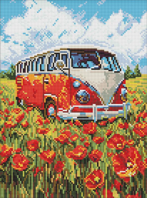 Diamond Painting - Eine Reise ins Rote ©art_selena_ua
