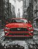 Diamond Painting - Der rote Mustang ©art_selena_ua