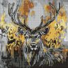 Diamond Painting - Goldener Hirsch ©art_selena_ua