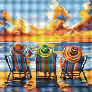 Diamond Painting - Urlaub mit Freunden ©art_selena_ua