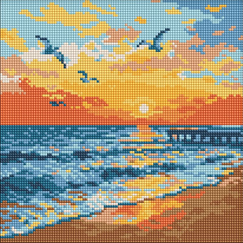 Diamond Painting - An der Küste ©art_selena_ua