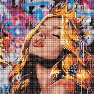 Diamond Painting - Eine moderne Dornröschen ©art_selena_ua
