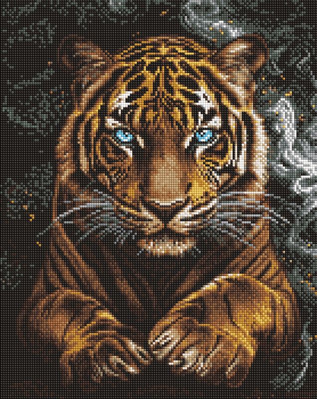 Diamond Painting - Wilder Tiger ©art_selena_ua