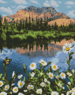Diamond Painting - Berglandschaft