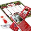 Magnetischer Planer mit Diamantmosaik - Lavendel ©art_selena_ua