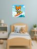 Painting by numbers - Summer. A fox on a wave ©art_selena_ua