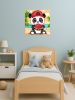 Malen nach Zahlen - Sommer. Panda mit einer Wassermelone ©art_selena_ua
