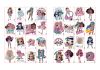 Malbuch mit Aufklebern - Skate Dance 3 Tweens