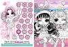 Malbuch mit Aufklebern - Skate Dance 3 Tweens