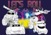 Coloring book with stickers - Batman: Batwheels ©Warner Bros.