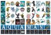 Coloring book with stickers - Aquaman ©Warner Bros.