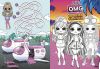Malbuch mit Aufklebern - Travel City Babe