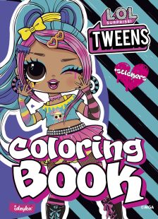 Malbuch mit Aufklebern - Tweens Emma Emo