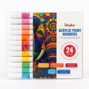 Acrylmarker-Set, 24 Farben